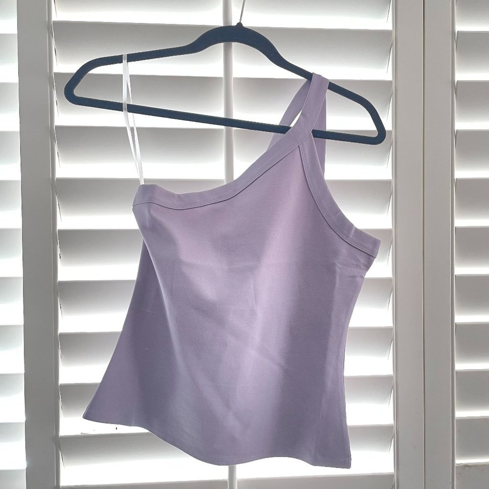 Love Bonito Danna Asymmetrical Neck Top (M)